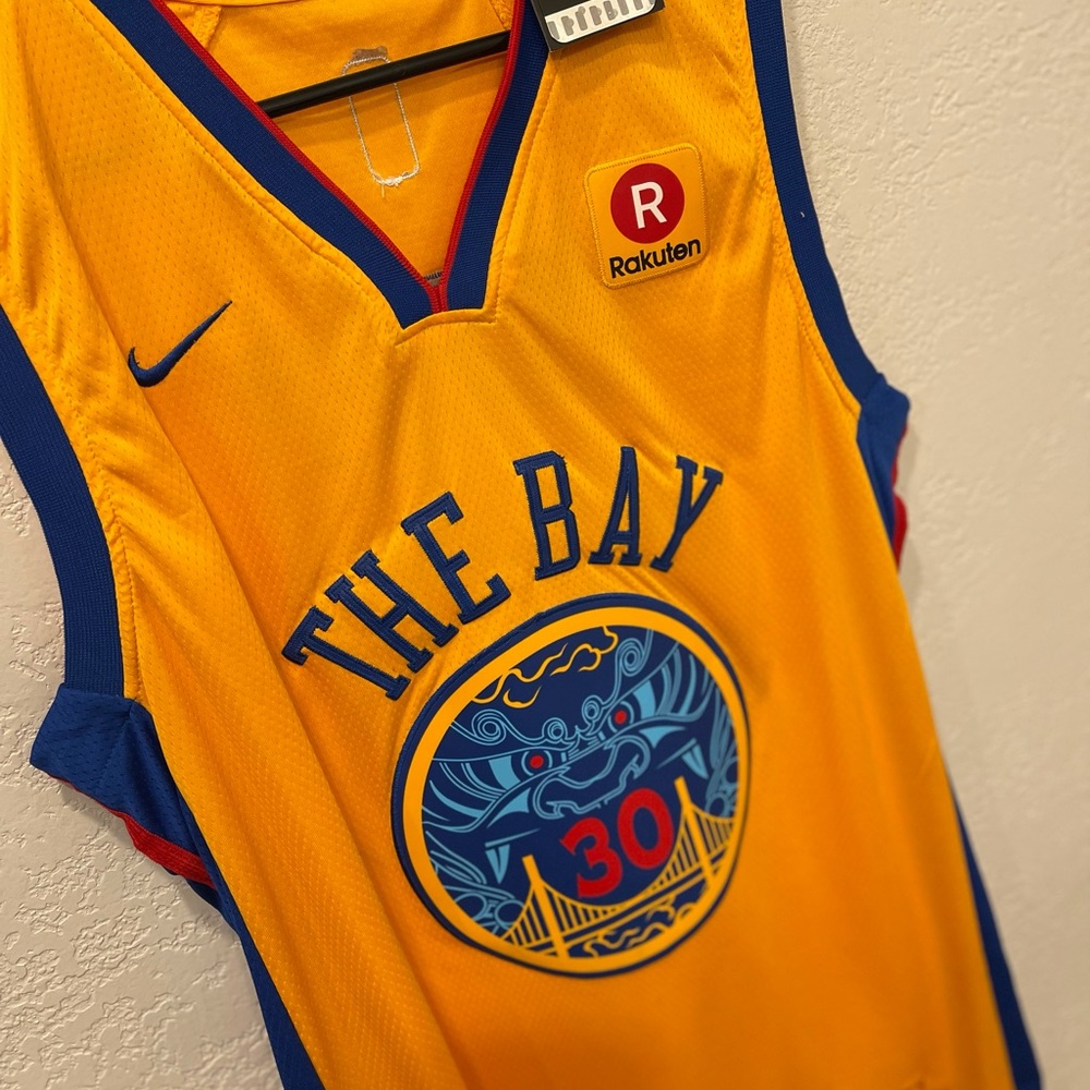 Steph Curry GSW Chinese New Year alternate jersey